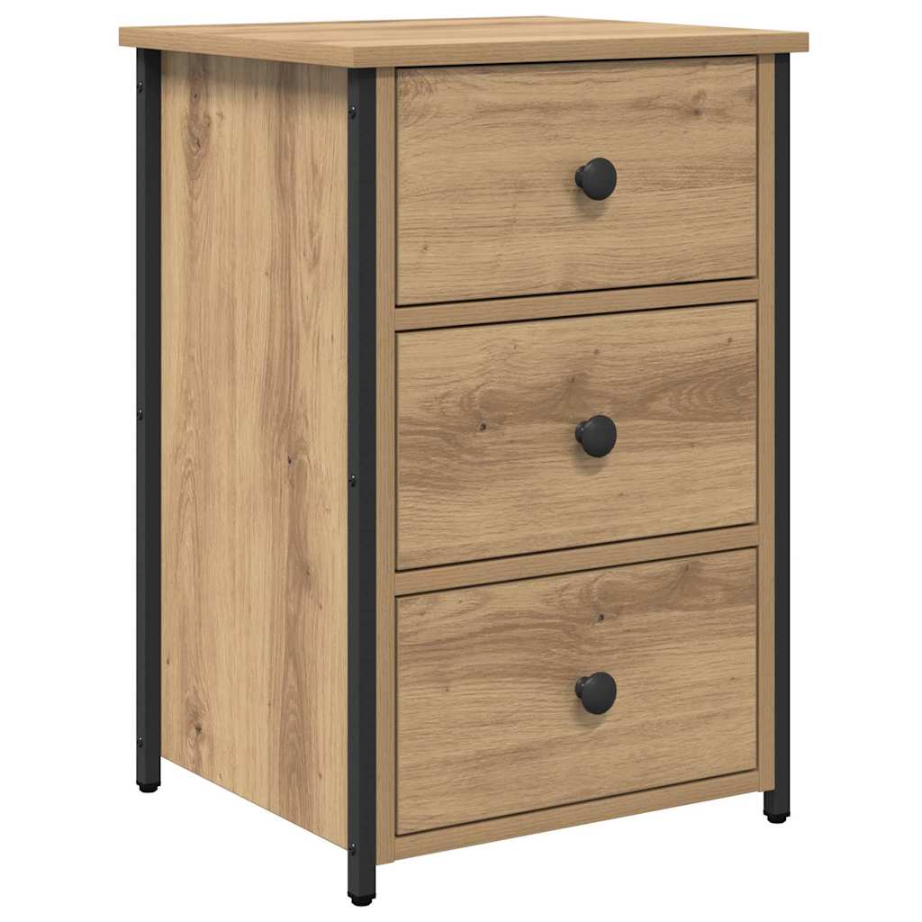 Bedside Cabinet Brown 40 x 36 x 60 cm Solid Reclaim Wood