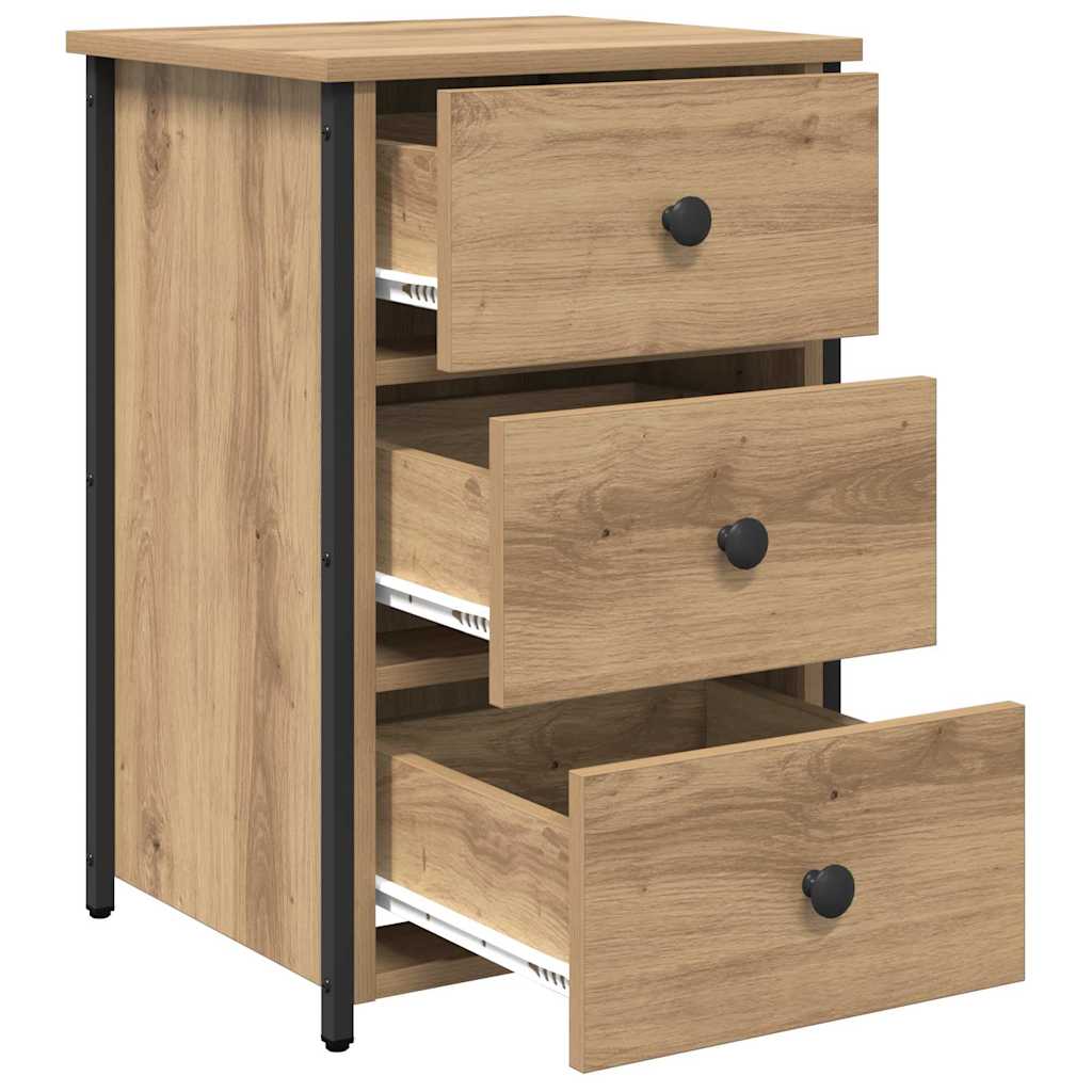 Bedside Cabinet Brown 40 x 36 x 60 cm Solid Reclaim Wood