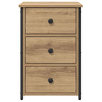 Bedside Cabinet Brown 40 x 36 x 60 cm Solid Reclaim Wood