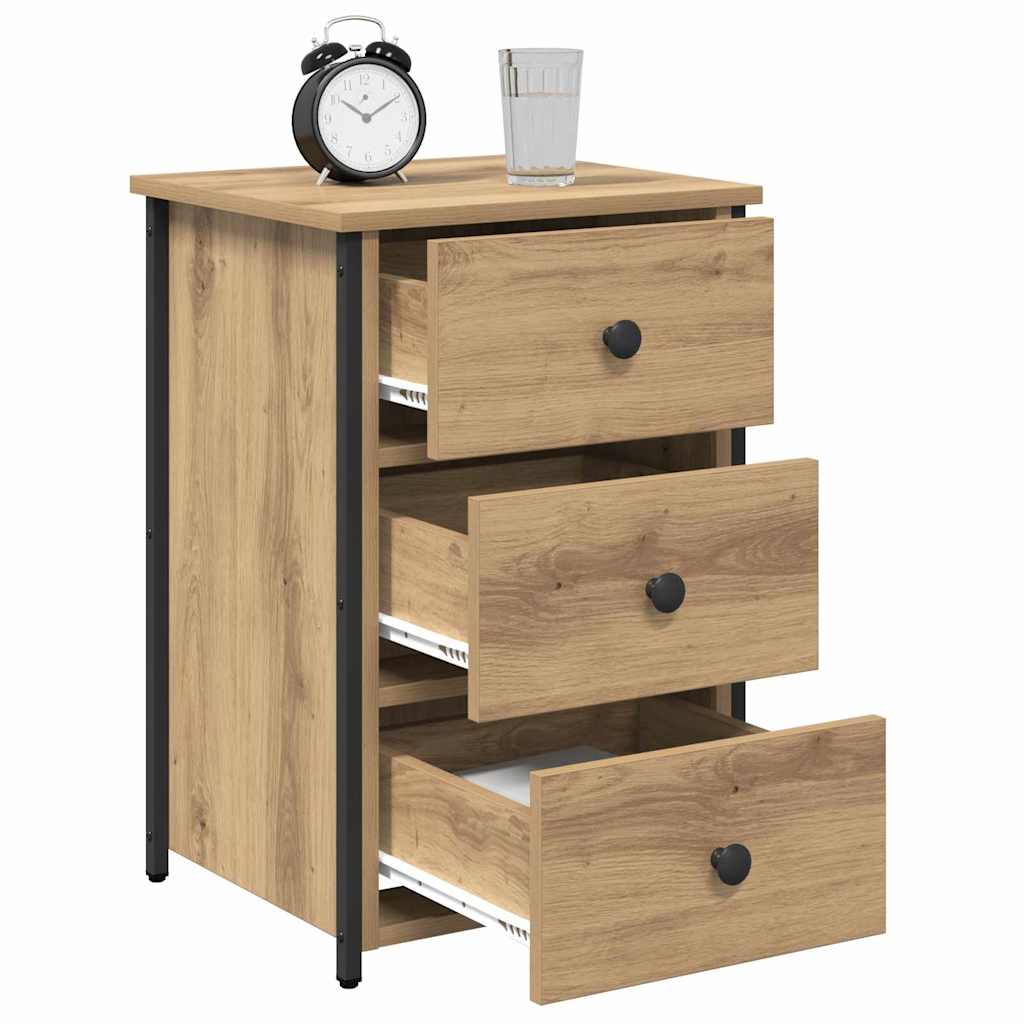 Bedside Cabinet Brown 40 x 36 x 60 cm Solid Reclaim Wood