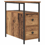 Bedside Cabinet Old wood 30 x 60 x 60 cm Engineered wood