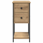 Bedside Cabinet Artisan oak 32 x 42 x 70 cm Engineered wood