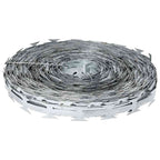 Razor Wire Silver 5000 x 1.9 cm Galvanised steel