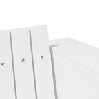 Garden Sofa White 134 x 60 x 62 cm Solid Pine Wood