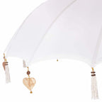 Balinese Parasol with Base 260 180-190 cm