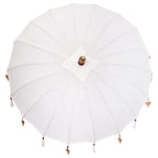 Balinese Parasol with Base 260 180-190 cm