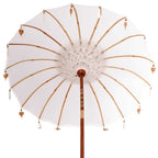 Balinese Parasol with Base 260 180-190 cm