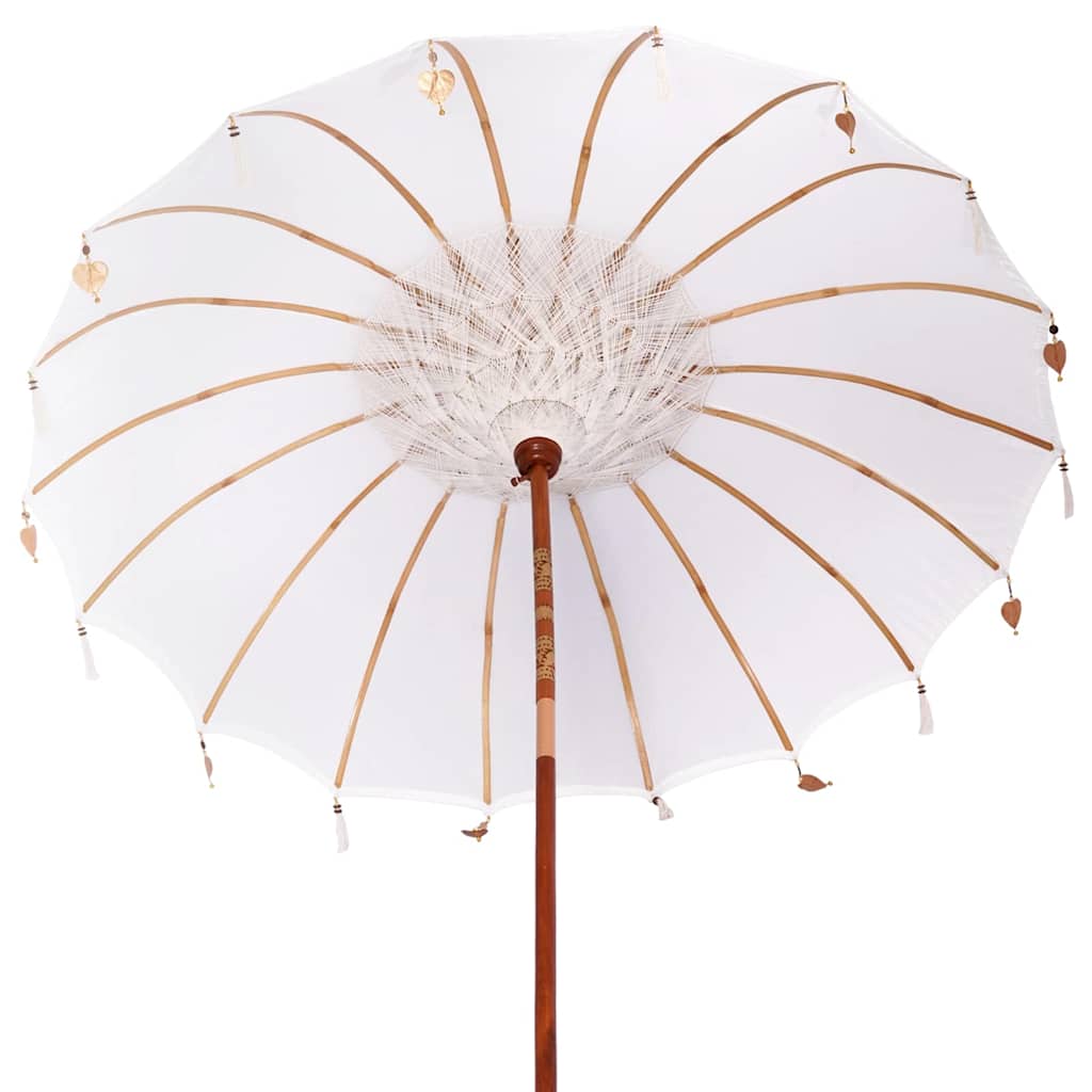 Balinese Parasol with Base 260 210-220 cm