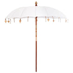 Balinese Parasol with Base 260 210-220 cm