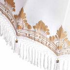 Balinese Parasol Cream 180-190 cm Cotton and solid wood