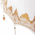 Balinese Parasol Cream 180-190 cm Cotton and solid wood