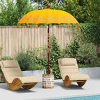 Balinese Parasol Yellow 180-190 cm Cotton and solid wood