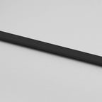 Sliding Door with Hardware Set Black 90x205 cm Tempered Glass