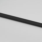 Sliding Door with Hardware Set Black 76x205 cm Tempered Glass