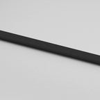 Sliding Door with Hardware Set Black 90x205 cm Tempered Glass