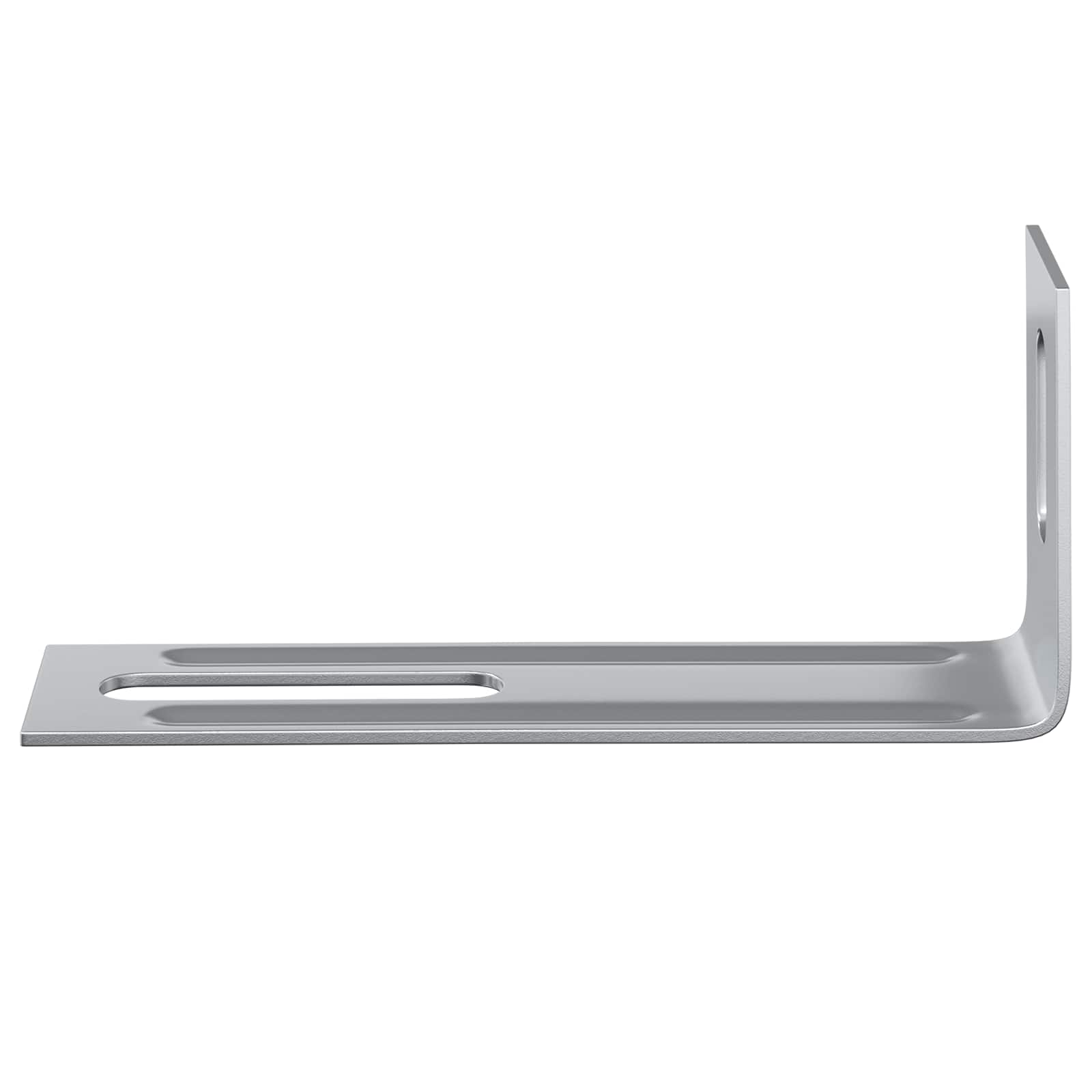 Anti Tip Bracket Plain 2 pcs Silver 74.5 x 15 x 32 mm Iron