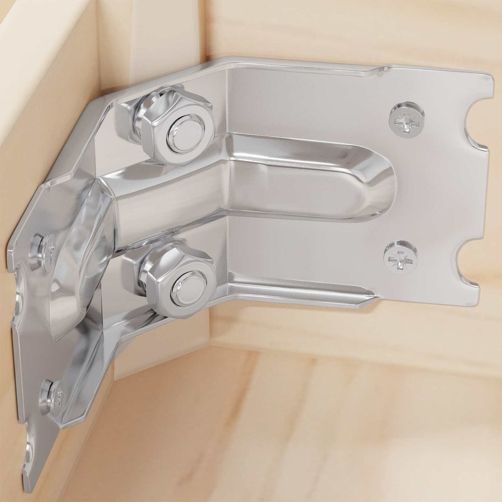 Bracket 2 pcs Zinc-coated 106 x 55 x 1.5mm Steel