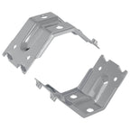 Bracket 2 pcs Zinc-coated 106 x 55 x 1.5mm Steel
