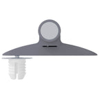 Soft Close Damper 1161 pcs Grey 125 x 47 x 15 mm PP