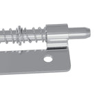 Latch 2 pcs Silver 46 x 17 x 1.2 mm Steel