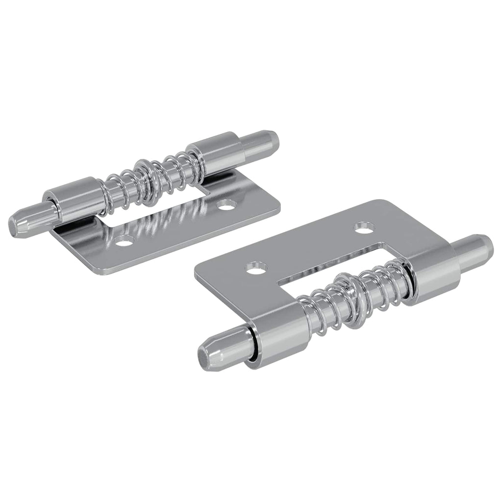 Latch 2 pcs Silver 46 x 17 x 1.2 mm Steel