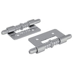 Latch 2 pcs Silver 46 x 17 x 1.2 mm Steel