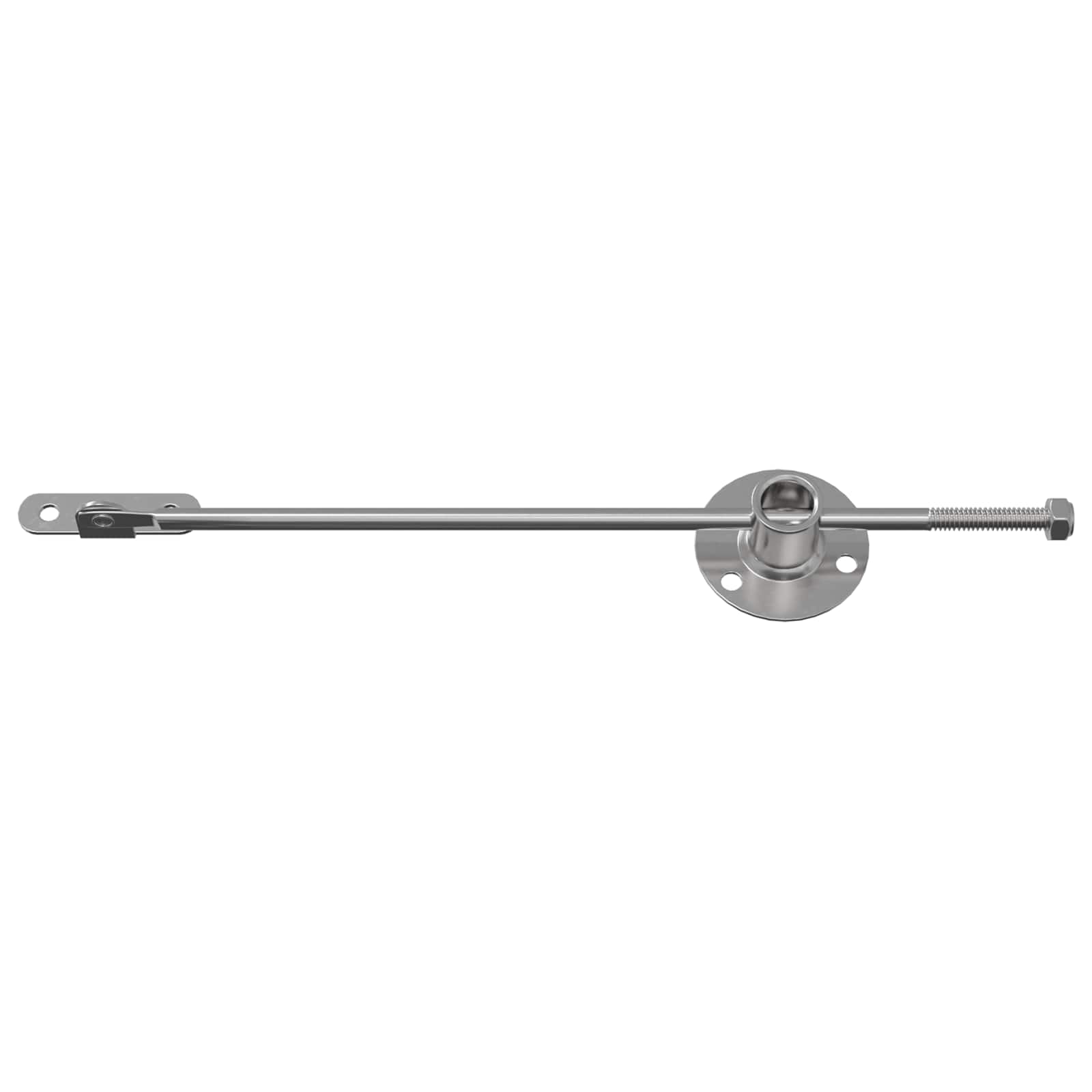 Gas Strut 2 pcs Silver 190 mm Iron