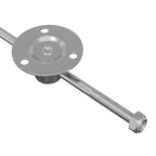 Gas Strut 12 pcs Silver 190 mm Iron