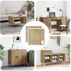 Self-adhesive Screw Cover 2 pcs Artisan Oak Ø 20 x 0.5 mm