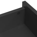 Self-adhesive Screw Cover 2 pcs Black Ø 20 x 0.5 mm