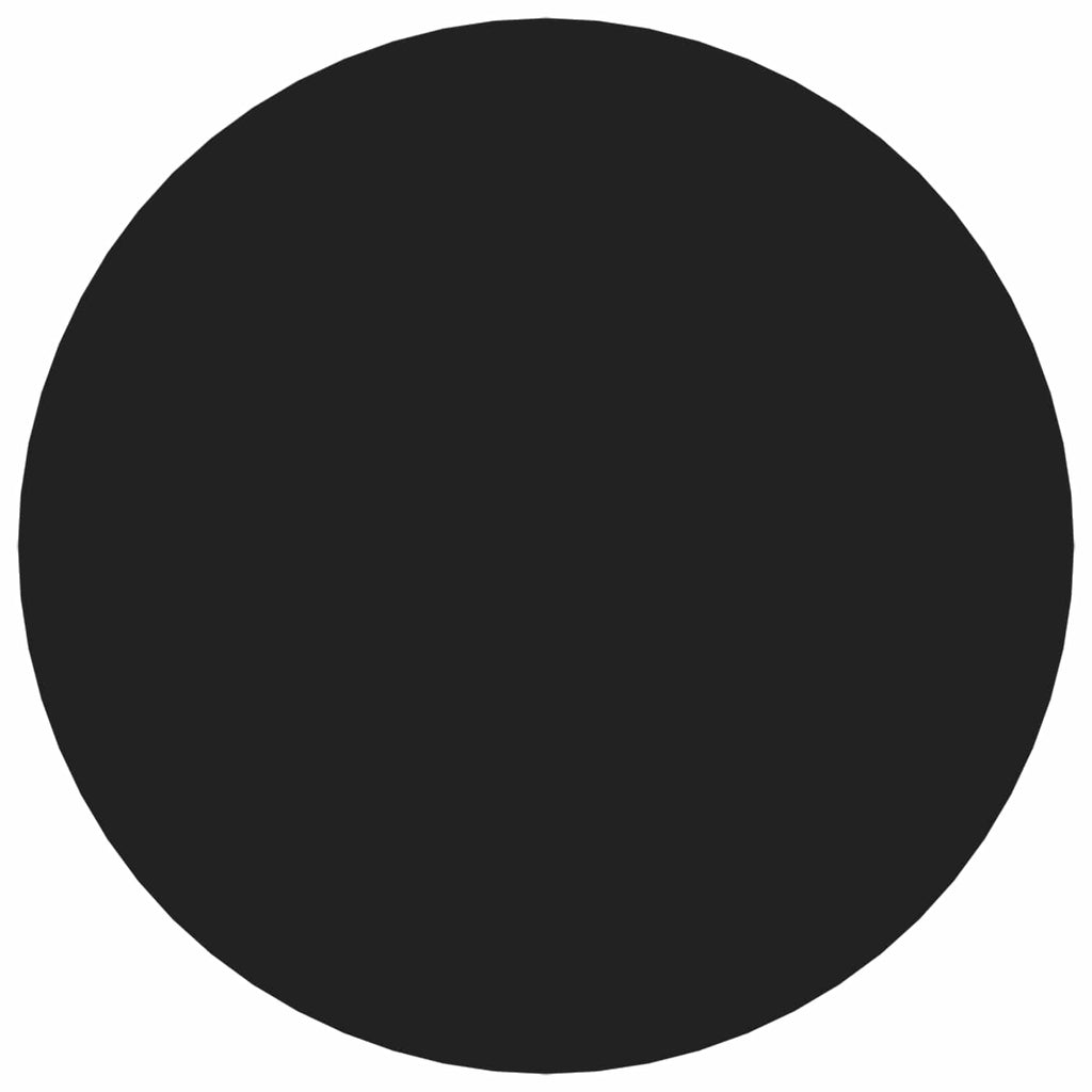 Self-adhesive Screw Cover 2 pcs Black Ø 20 x 0.5 mm