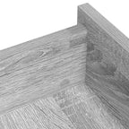 Self-adhesive Screw Cover 2 pcs Grey Sonoma Ø 20 x 0.5 mm