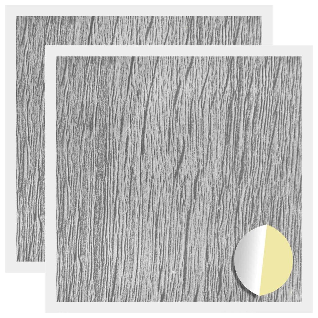 Self-adhesive Screw Cover 2 pcs Grey Sonoma Ø 20 x 0.5 mm