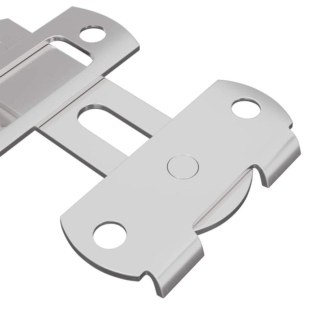 Door Latch 423 pcs Silver 70 x 8 mm Steel