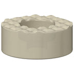 Chair Leg Floor Protectors 18000 pcs Transparent Ø 15 x 16 mm