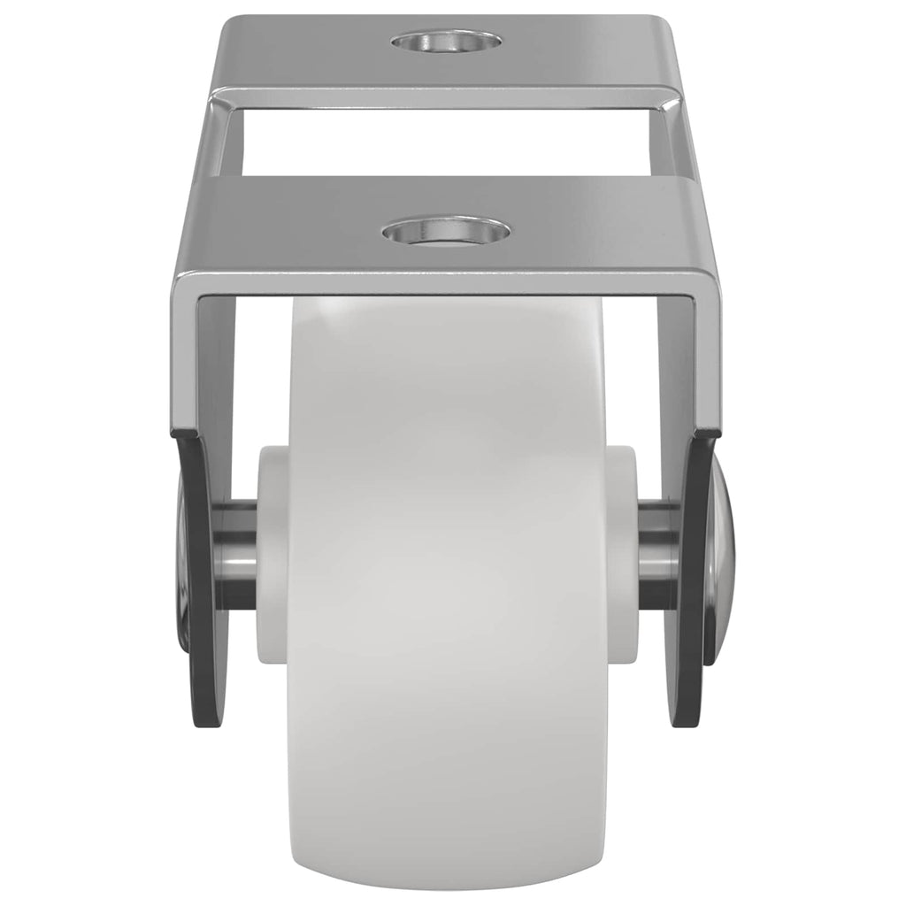 Caster 2 pcs White 42 x 11.5 x 29 mm Iron