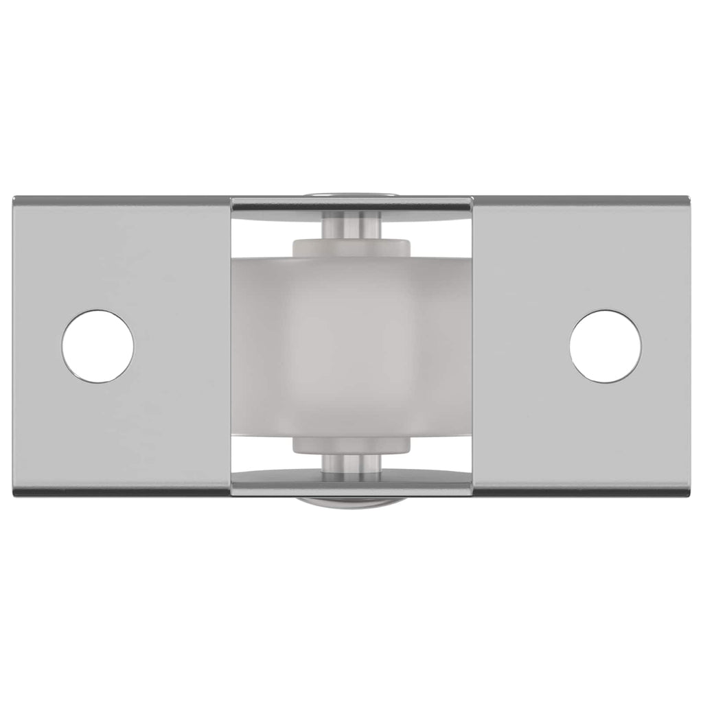 Caster 2 pcs White 42 x 11.5 x 29 mm Iron