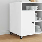 Caster 12 pcs Black and silver 63 x 48 x 46 mm Iron and nylon