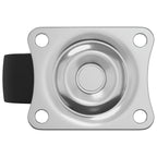 Swivel Castor 2 pcs Silver 60 x 60 x 50 mm Iron and nylon