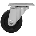 Swivel Castor 12 pcs Silver 60 x 60 x 50 mm Iron and nylon