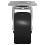 Swivel Castor 12 pcs Silver 60 x 60 x 50 mm Iron and nylon