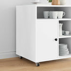 Caster 2 pcs Silver 50 mm Nylon