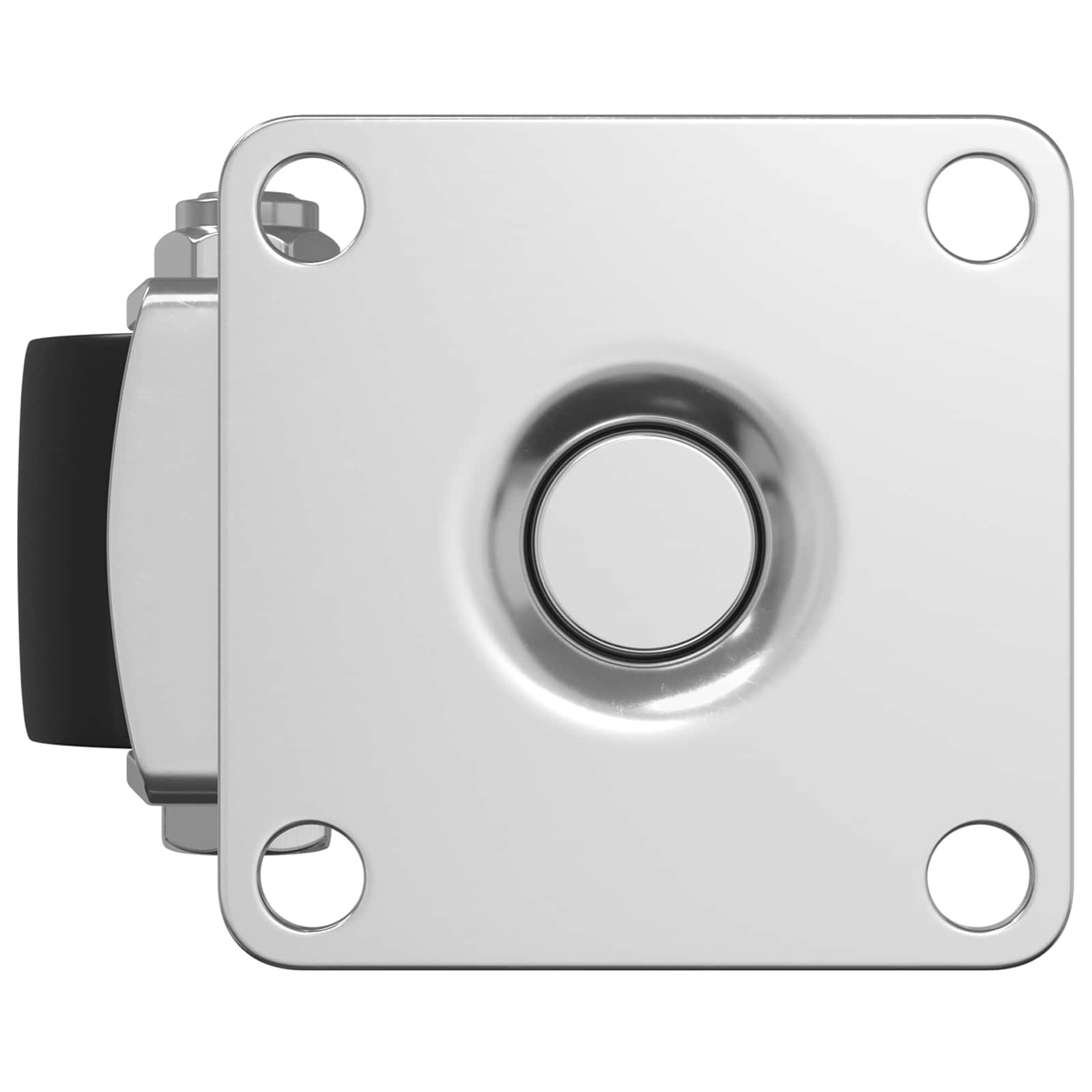 Caster 12 pcs Silver 50 mm Nylon