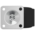 Swivel Castor 2 pcs Black 54 mm Iron and PP