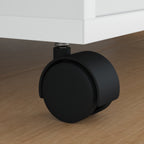 Swivel Castor 12 pcs Black 54 mm Iron and PP