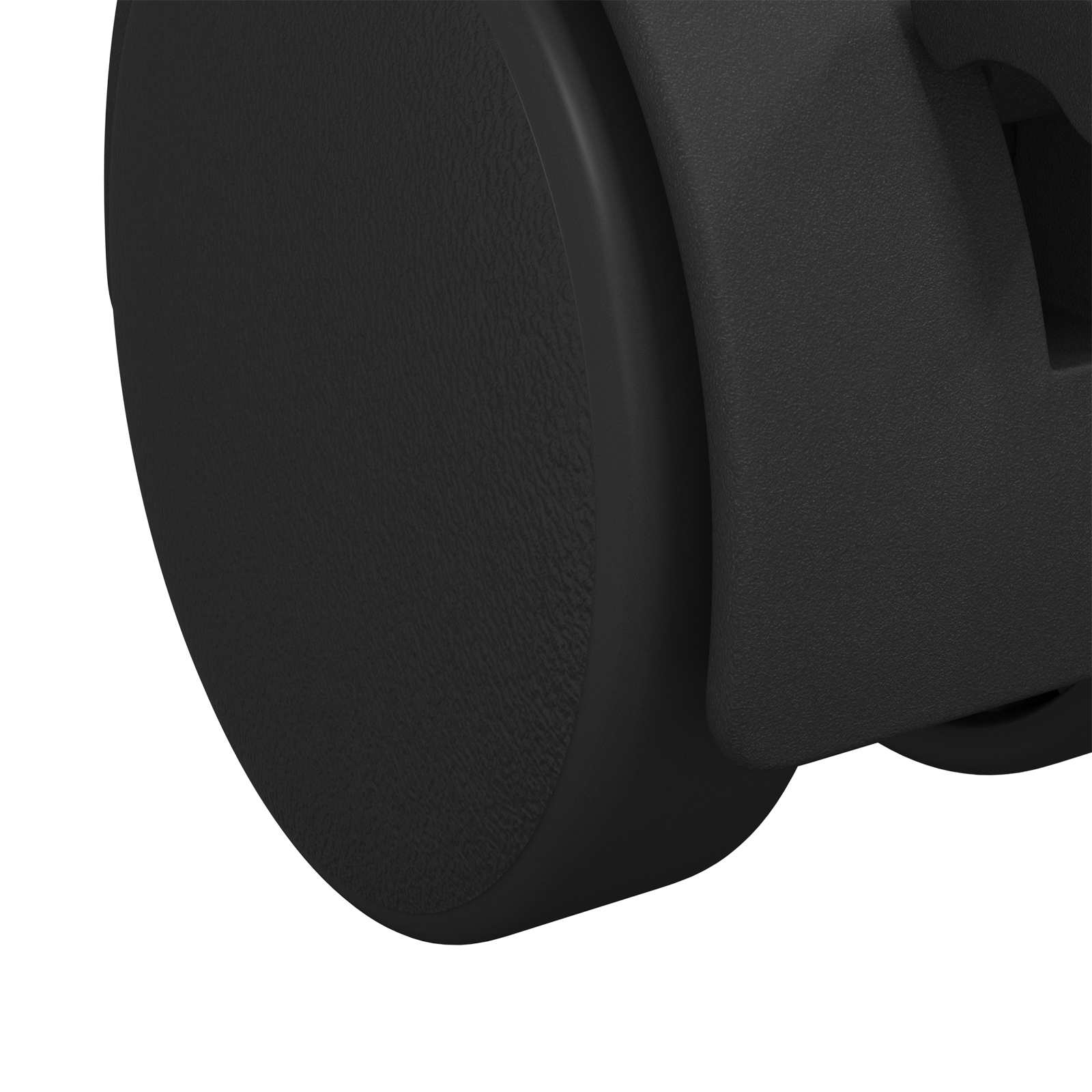 Castor Black Iron and Polypropylene