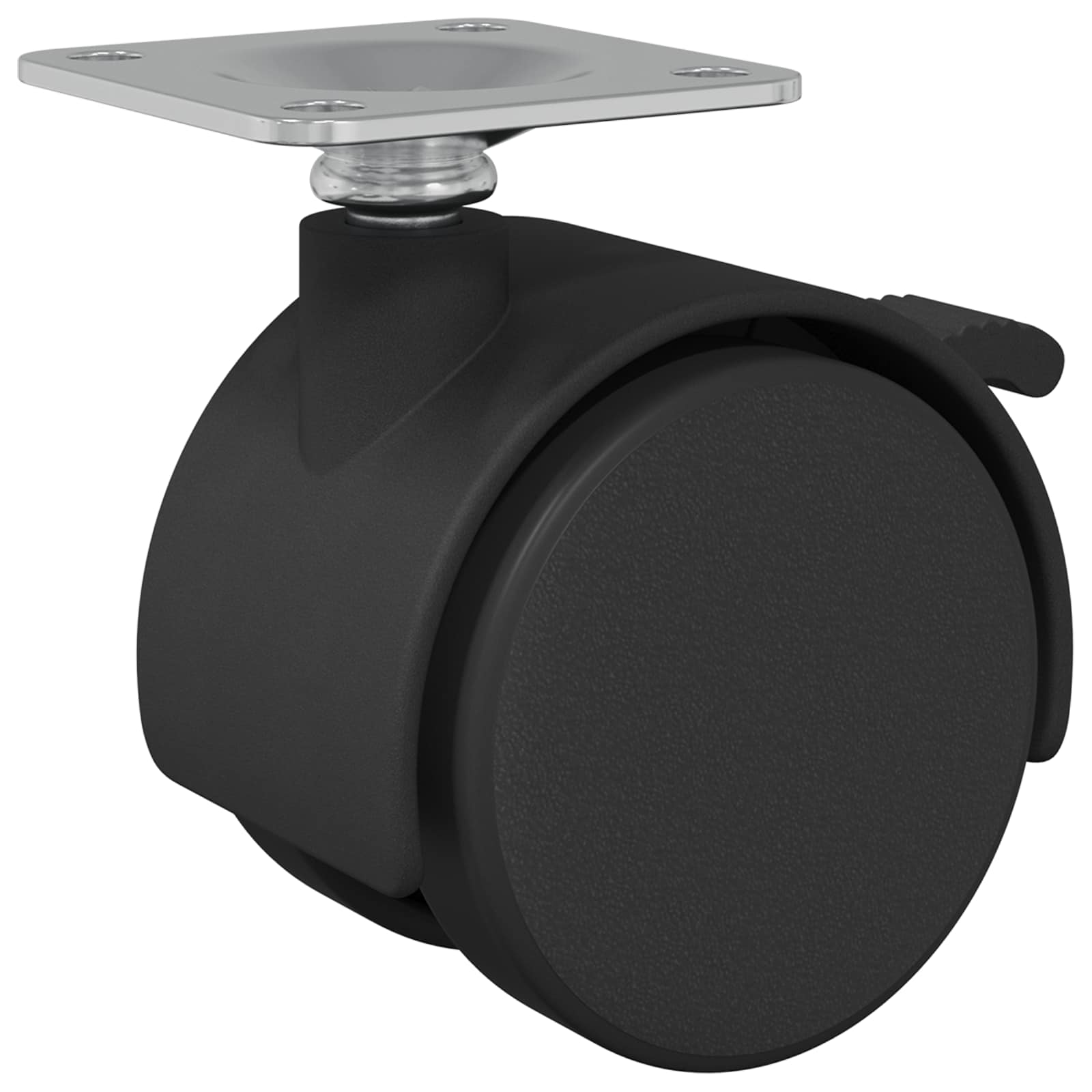 Castor Black Iron and Polypropylene