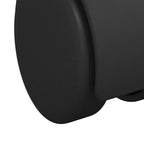 Casters 2 pcs Black 40.1 x 40.1 x 37.8 mm PP and Iron