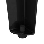 Furniture Feet 2 pcs Black 5.5 x 5.5 x 10 cm Iron