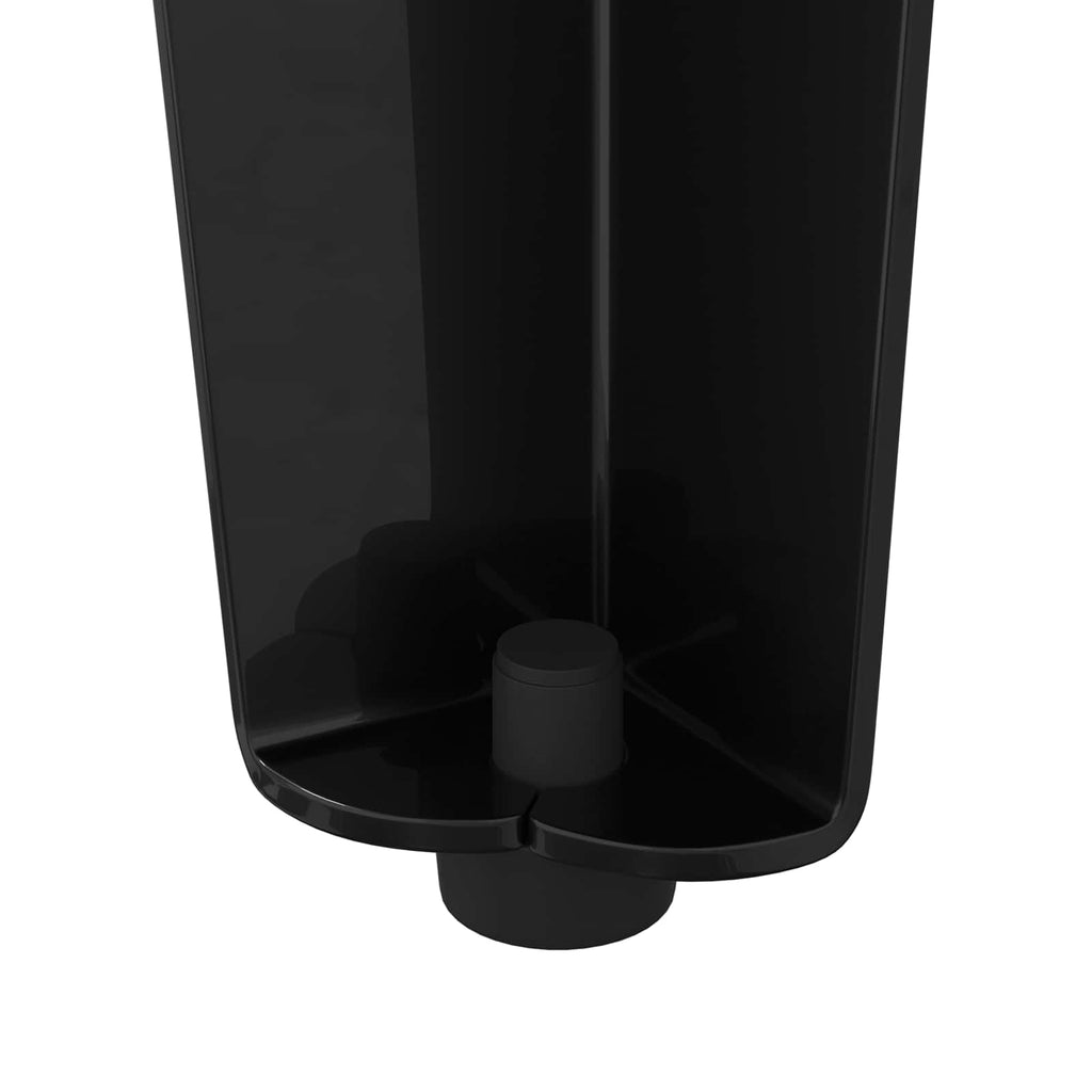 Furniture Feet 12 pcs Black 5.5 x 5.5 x 10 cm Iron